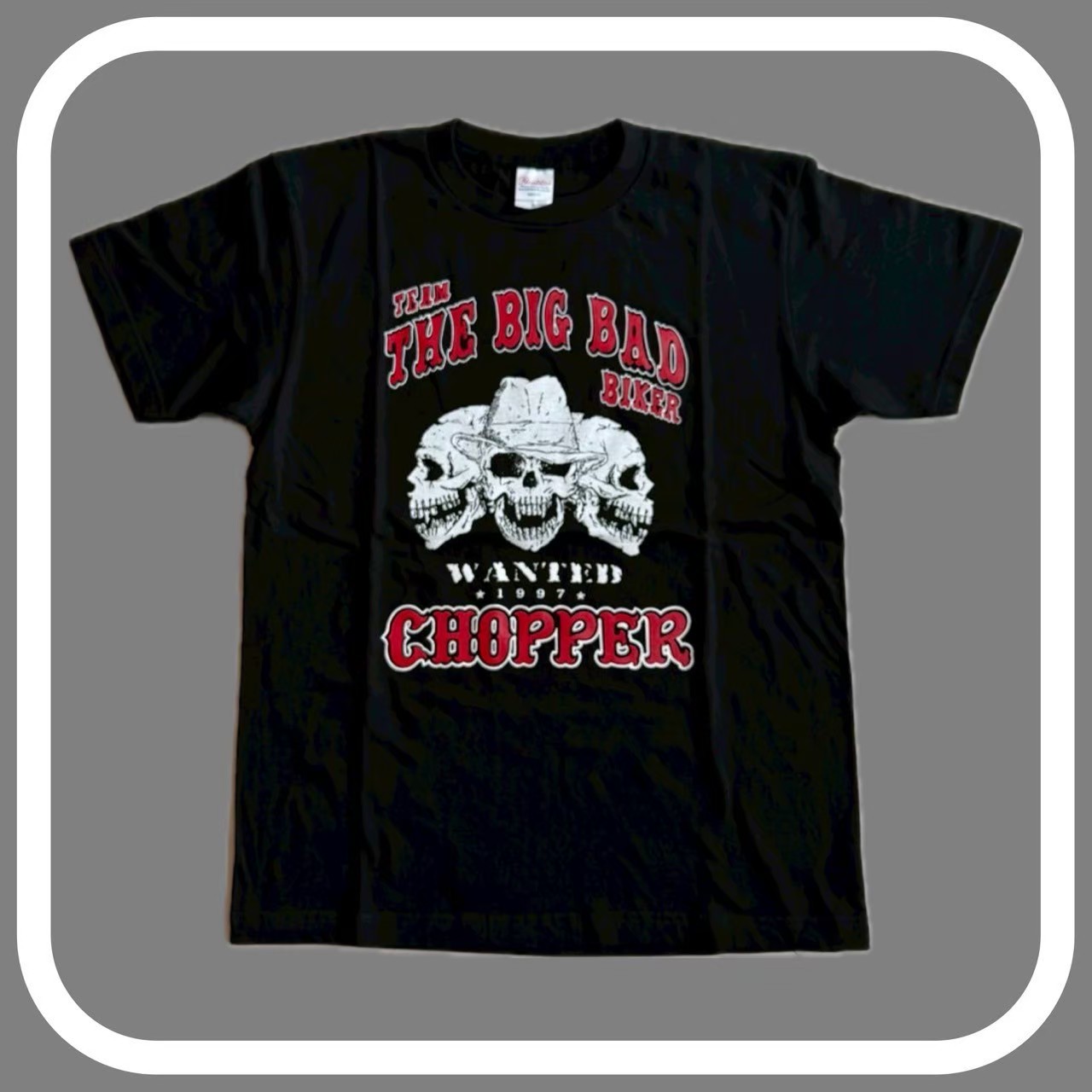 Tシャツ ビッグバッド・バイカー - CHOPPER - OFFICIAL